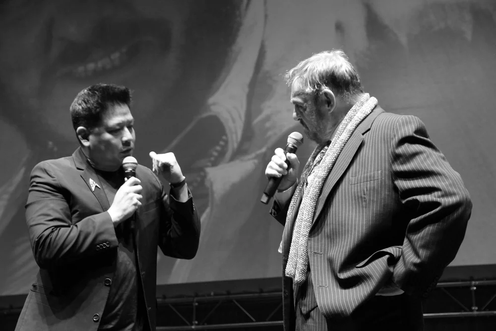  Garrett Wang of Star Trek: Voyager moderated the spotlight. 