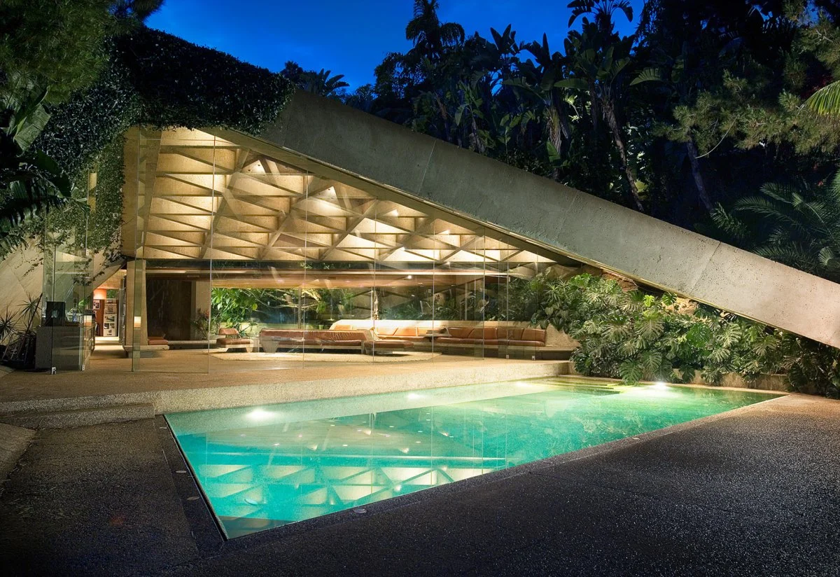 The Sheats Goldstein residence's architect: John Lautner LACMA