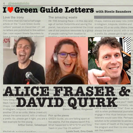 I Love Green Guide Letters