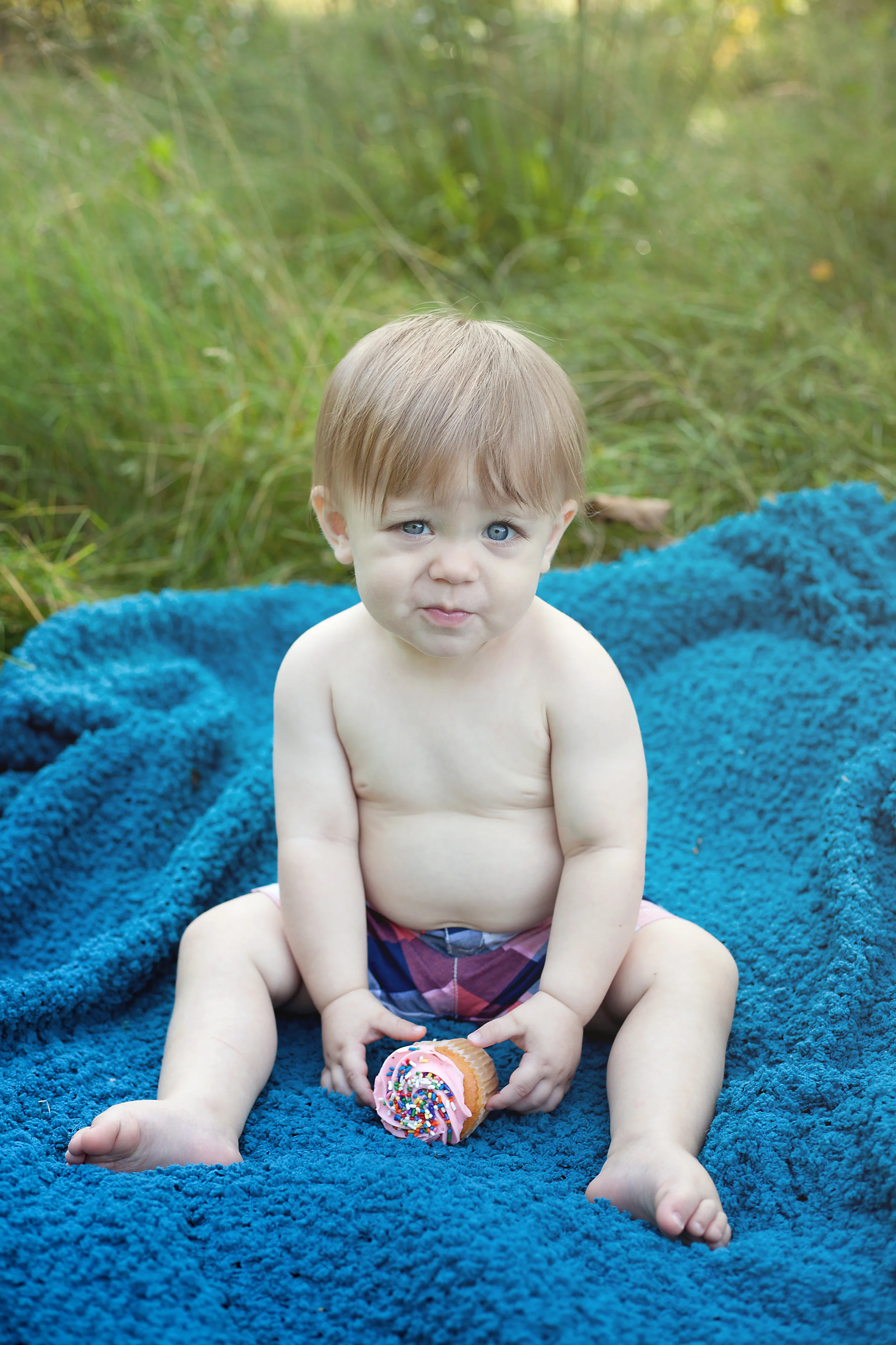 Worthington Photographer, one year old photography session