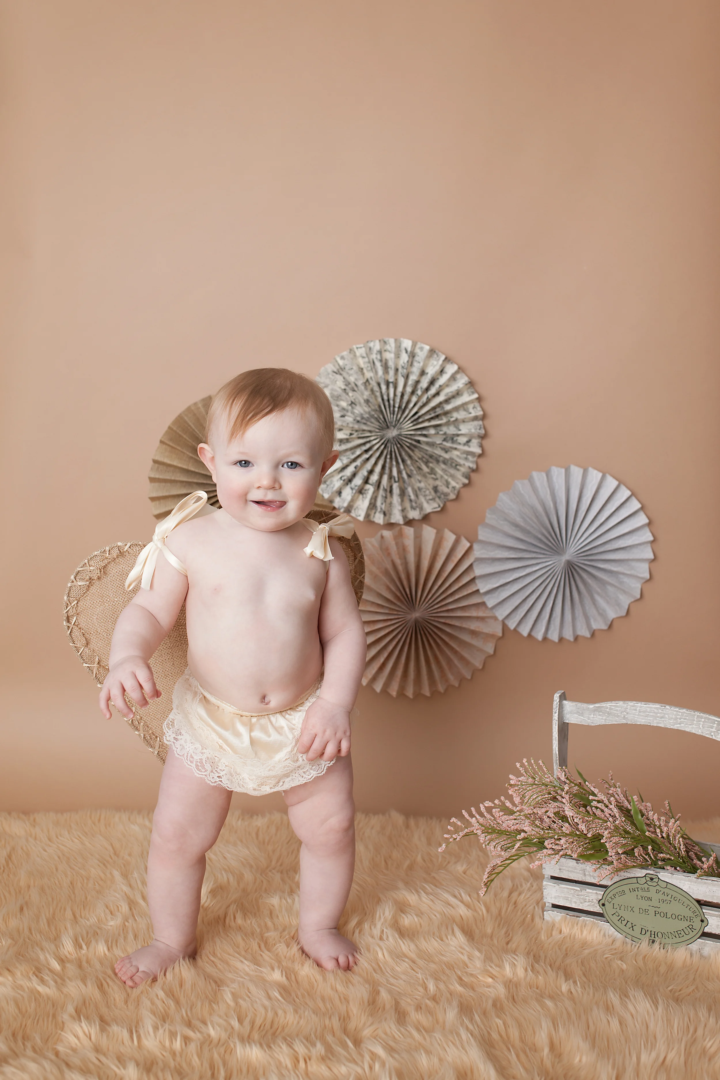 Worthington Photographer, one year studio photography session