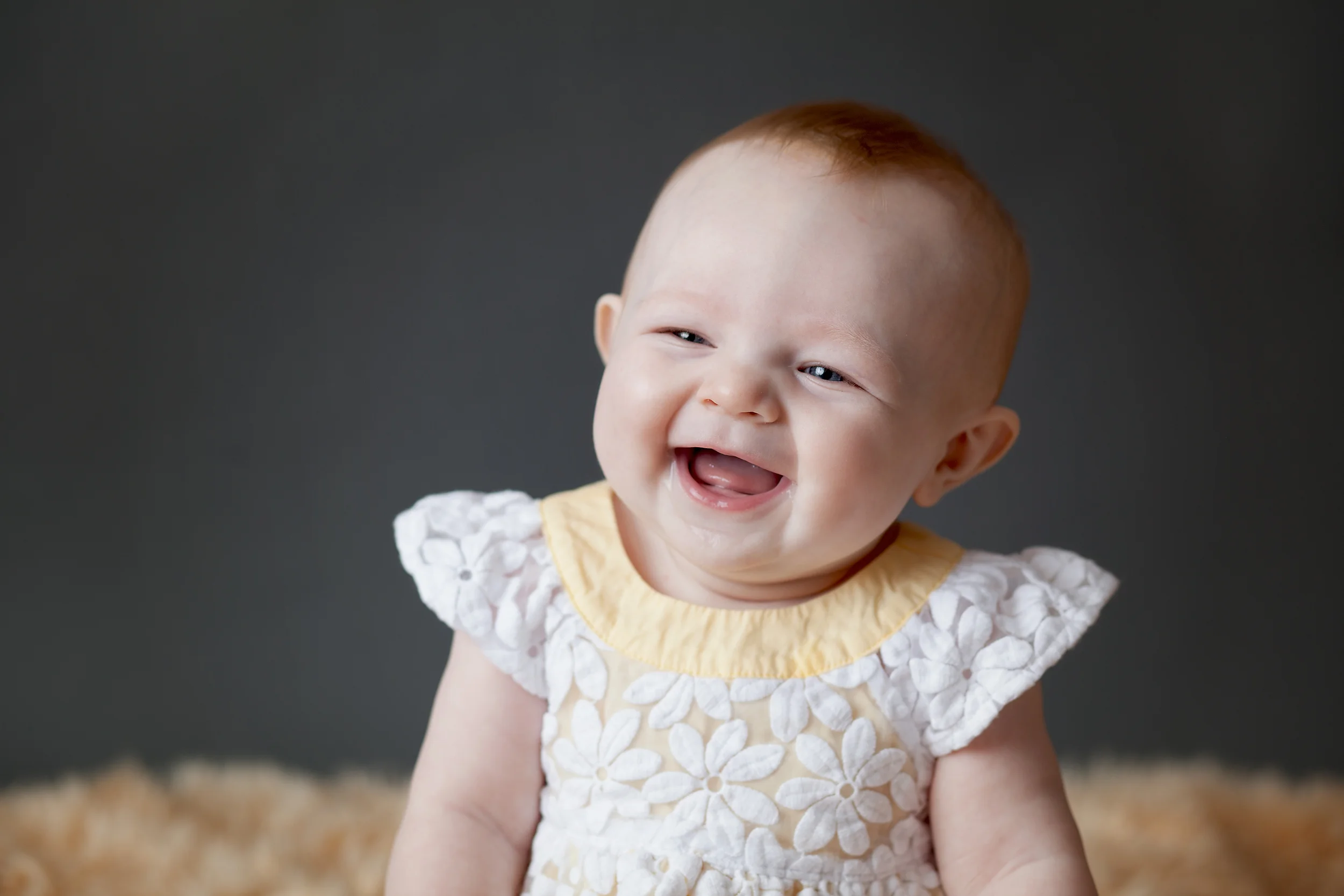 Worthington Photographer, six month child studio session