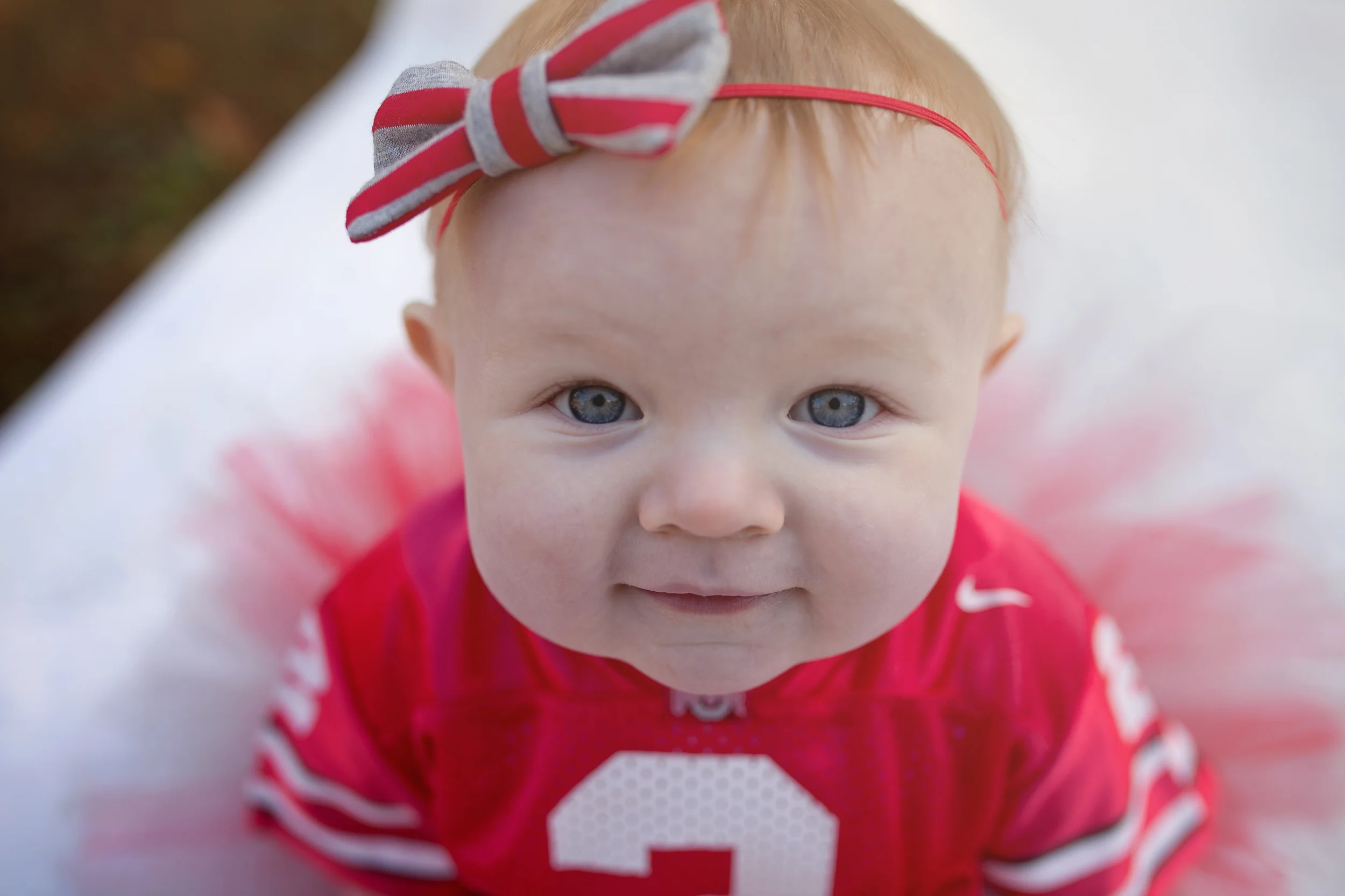 Worthington Photographer, nine month family session, highbanks