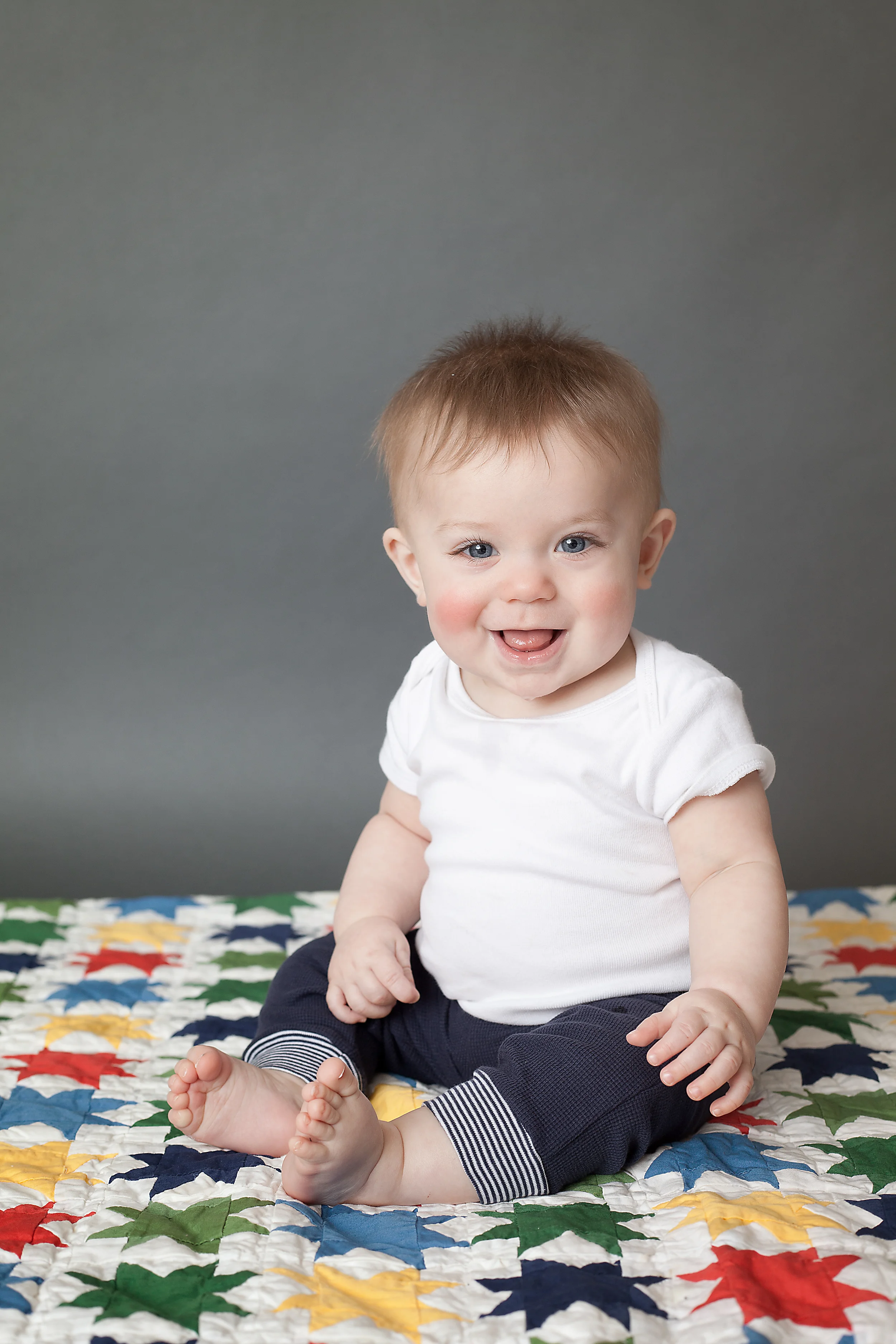 Worthington Photographer, six month studio photography session