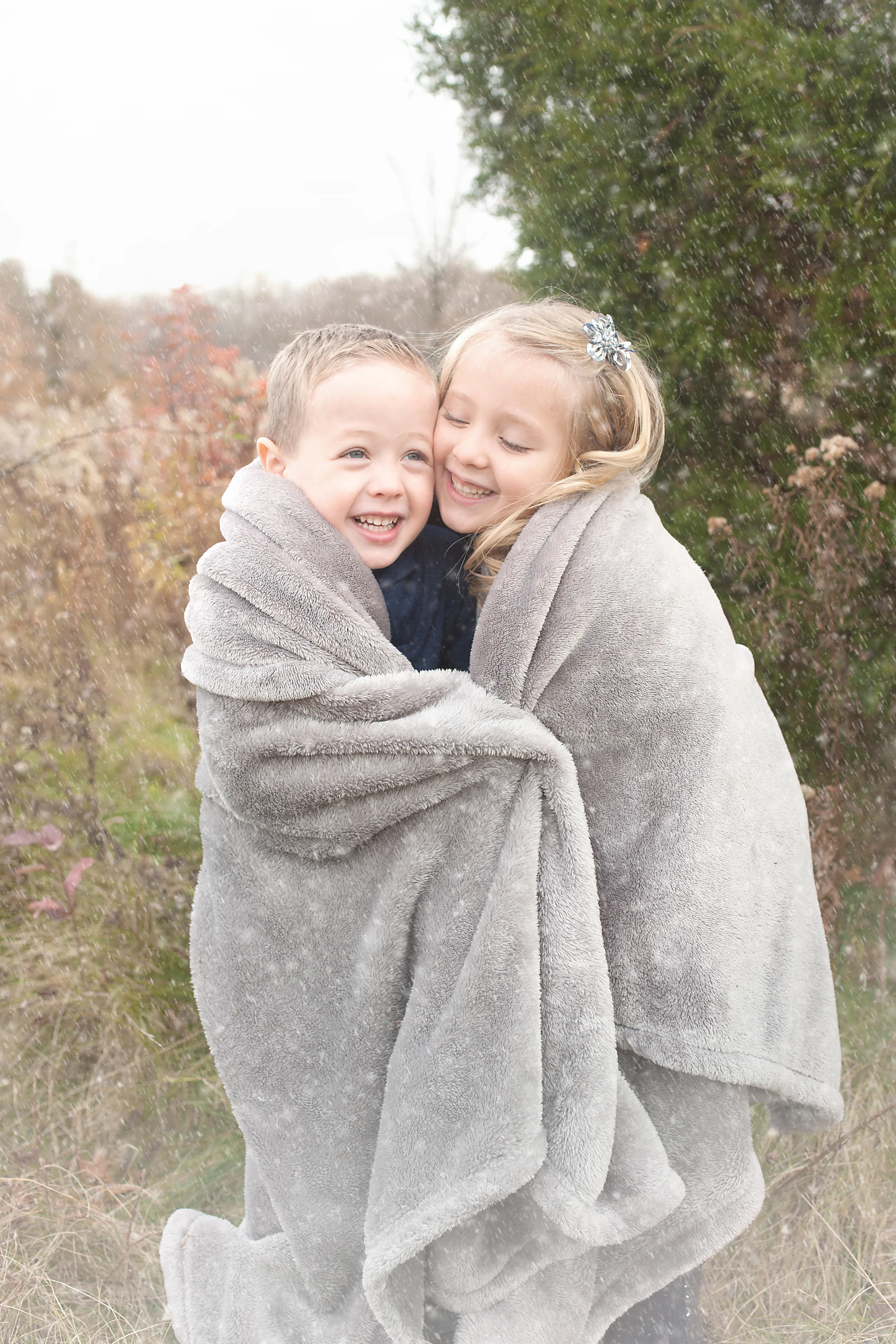 Worthington Photographer, Fall on location session, family