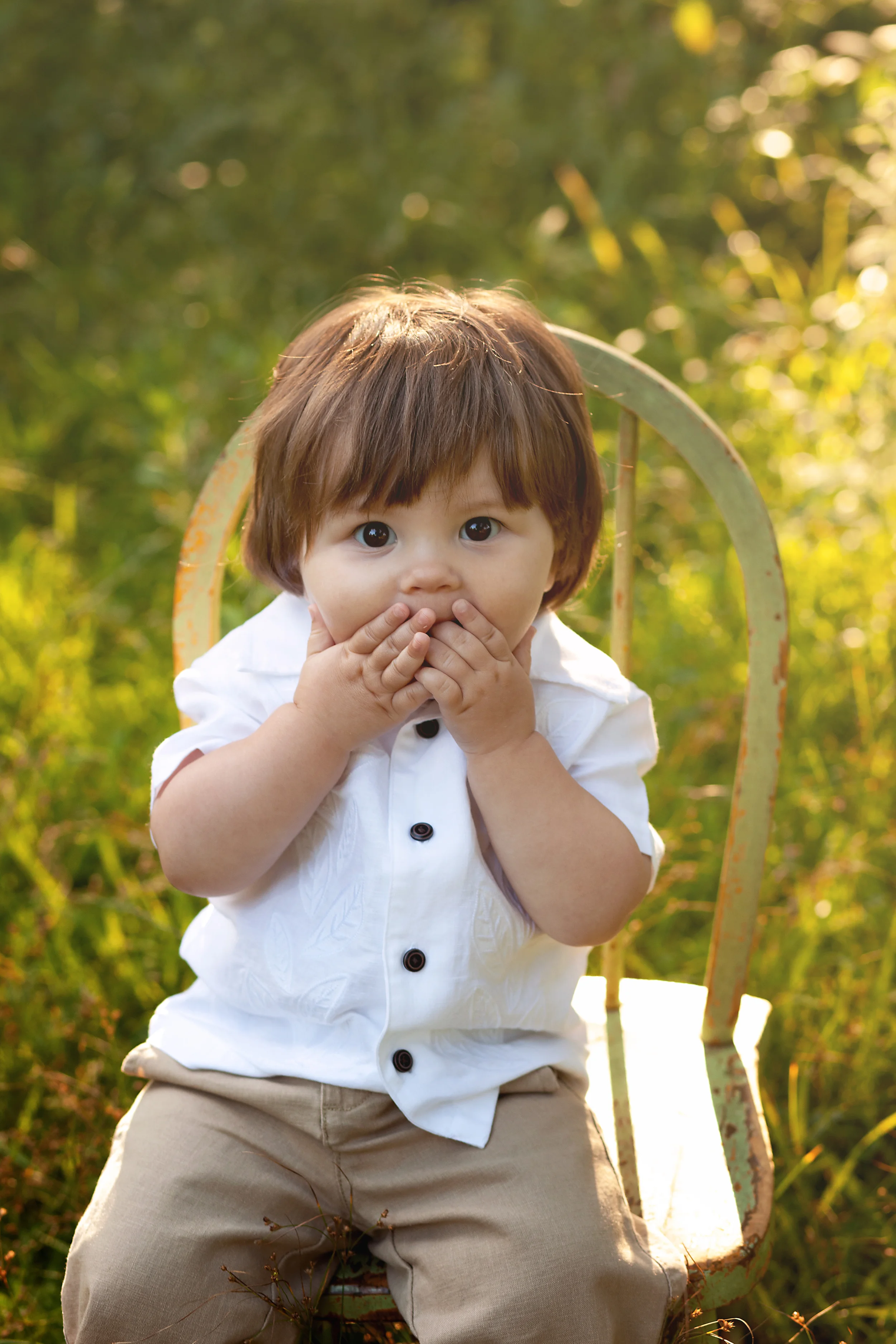 Worthington Photographer, Highbanks park, family session