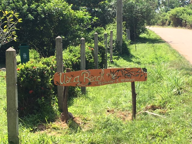 One of the roadside signs...