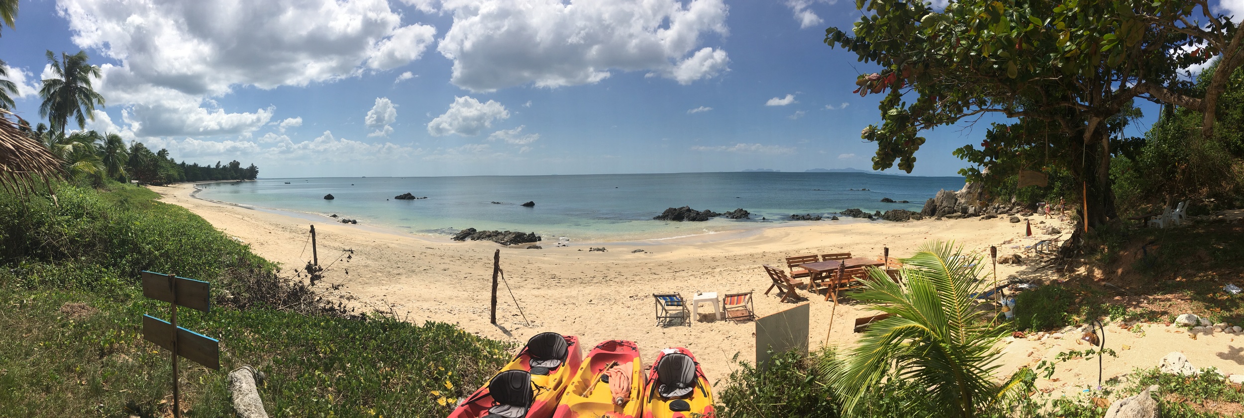 We made some great enhancements to the property, but the beach says it all...