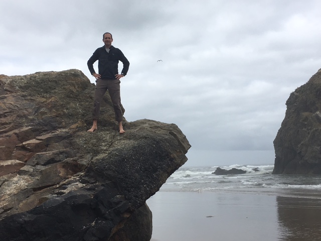 Hoping the tide doesn't come in too quickly...
