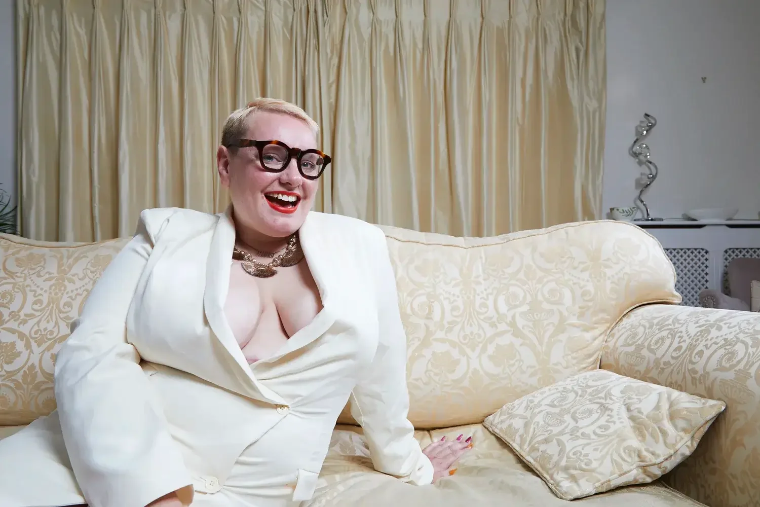 Vinny Welsby, fat activist and founder of Fierce Fatty and Weight Inclusive Consulting