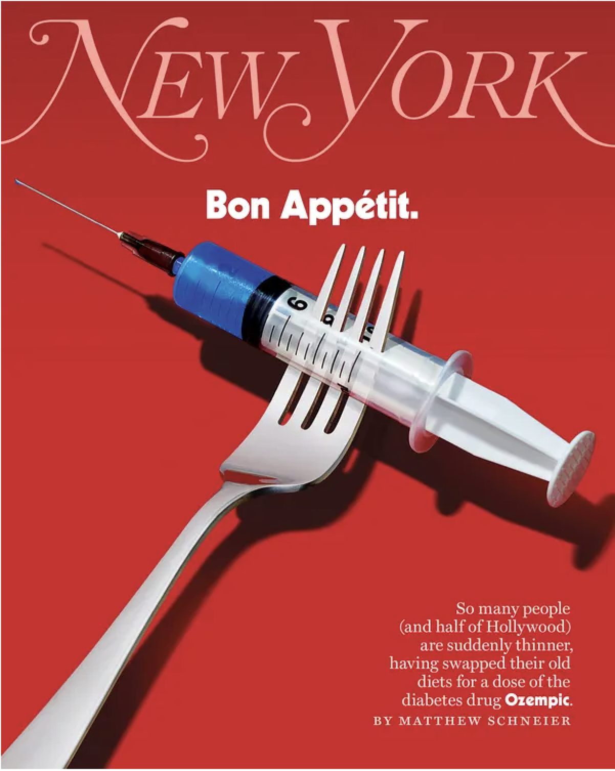New York Magazine cover, Feb. 2023