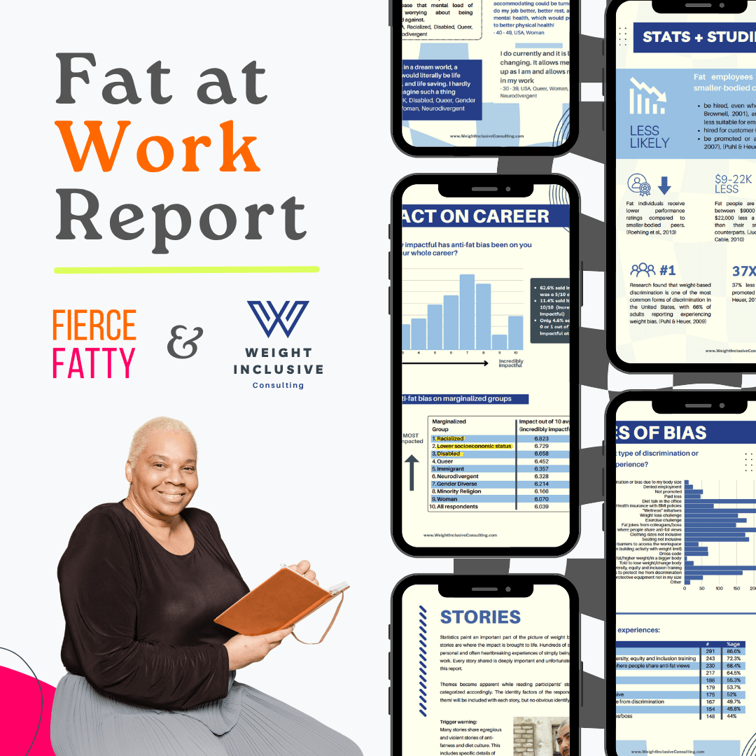 Fat at Work Report about anti-fat bias and the experiences of people in larger bodies in the workplace