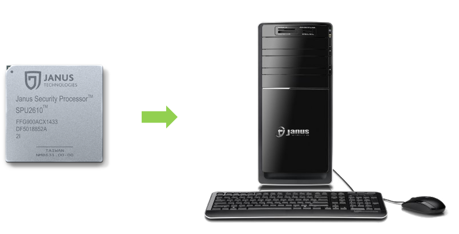  Janus SPU2610 Security Processor and JSC5200 Secure Computer