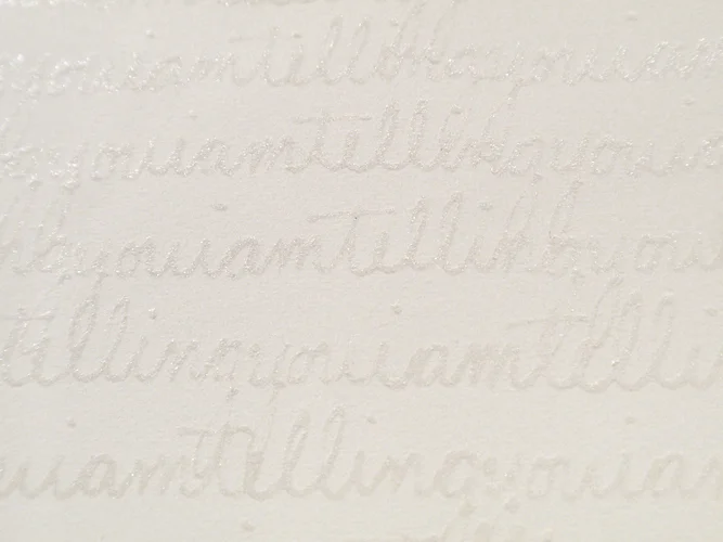 I Am Telling You (detail)