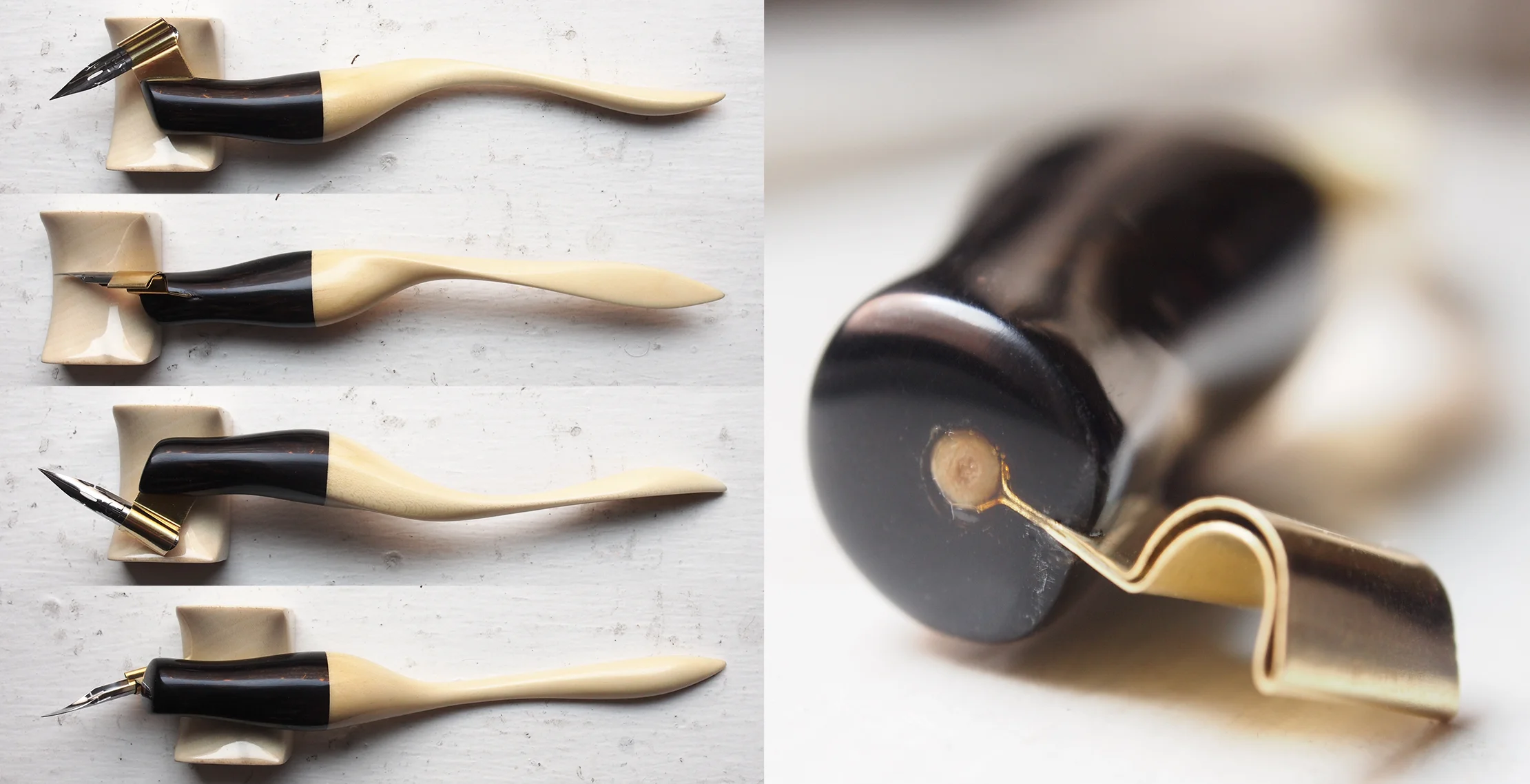 Segmented Macassar Ebony and American Holly