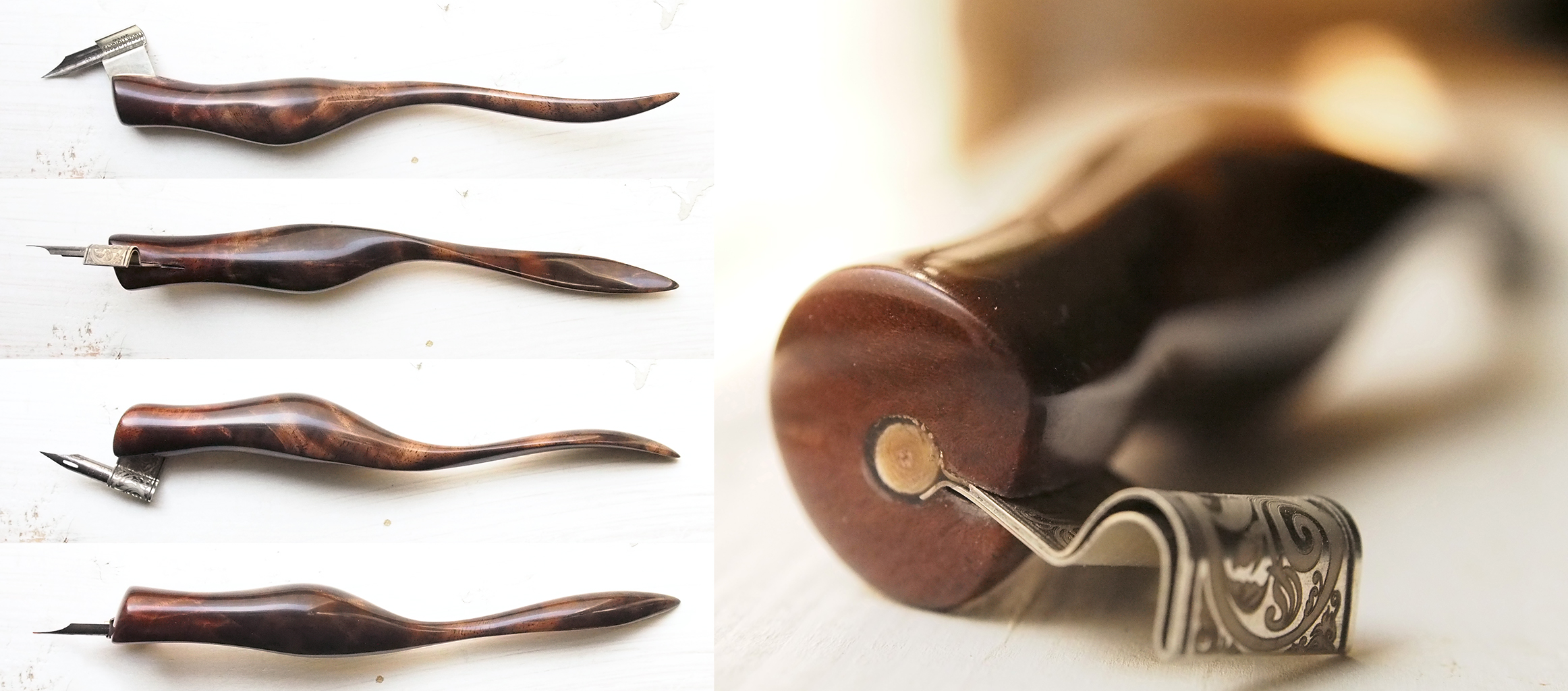 Figured Curly Walnut