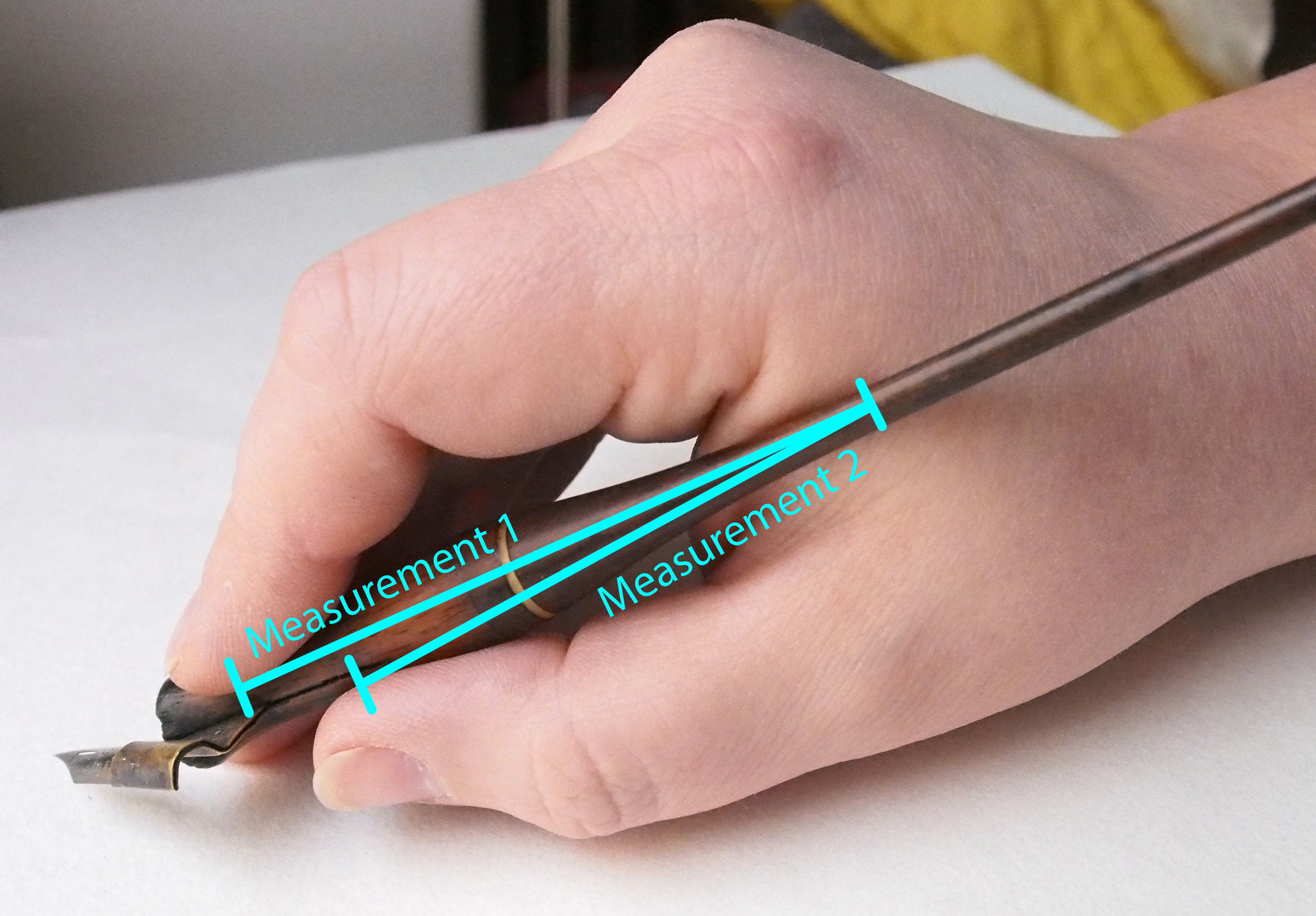 Selecting a Calligraphy Pen: Flange Alignment & Adjustment