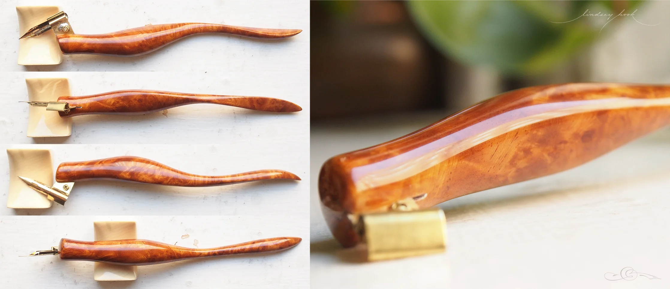 Golden Amboyna Burl