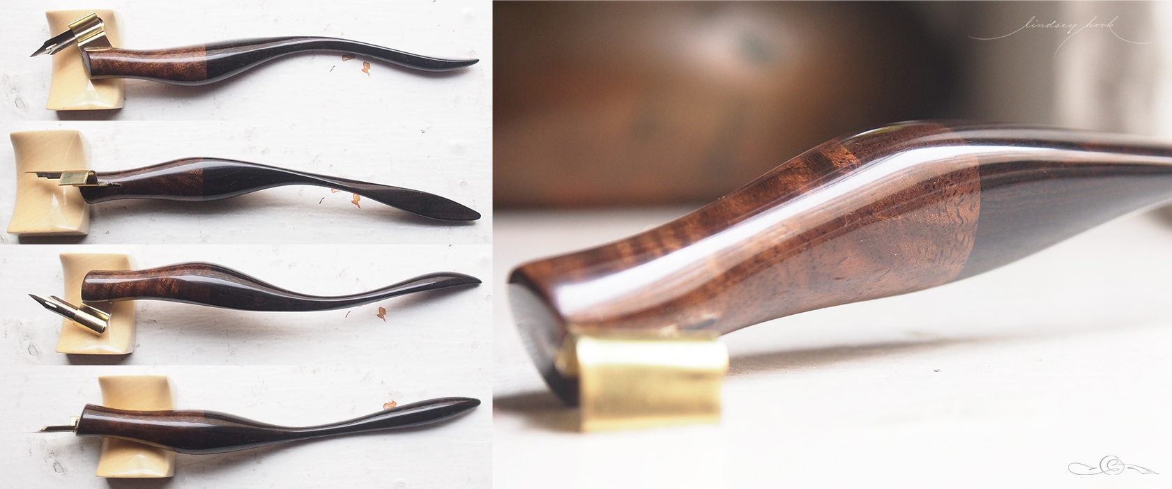 Burled Walnut and African Blackwood