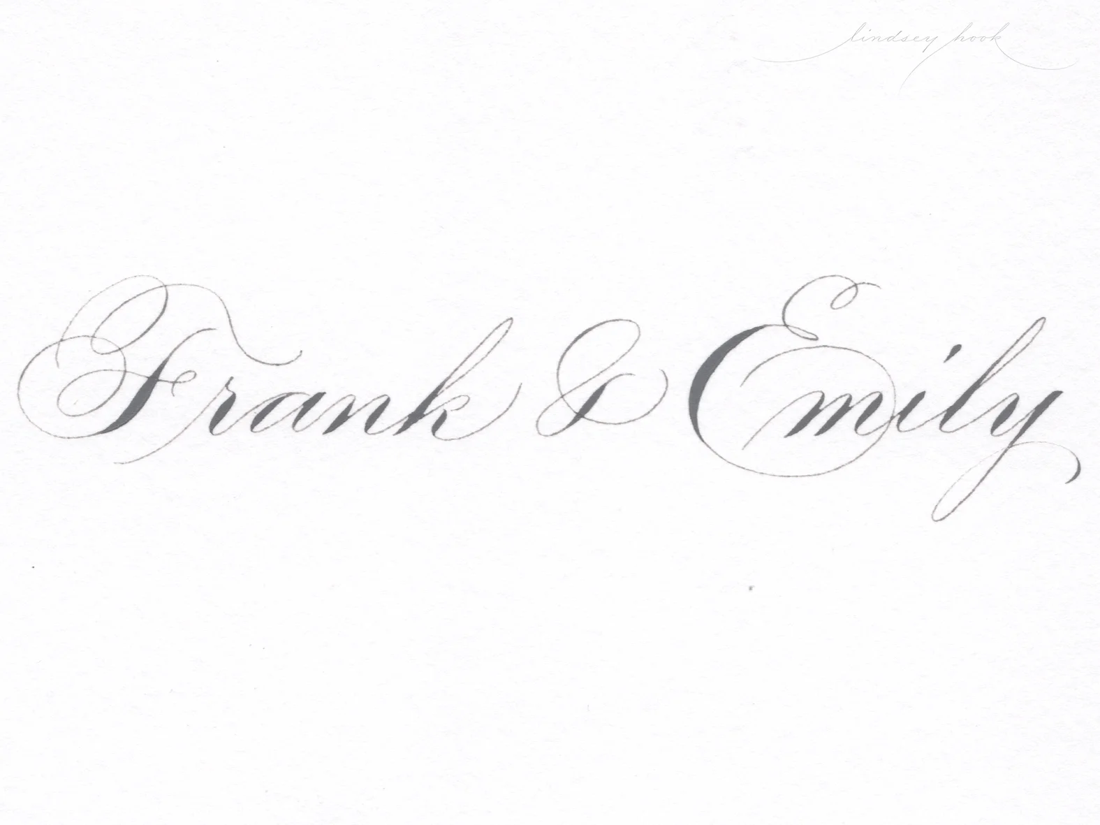 Ornamental/Shaded Spencerian Script