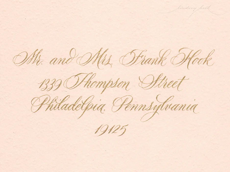 Young Baroque Roundhand Style Script