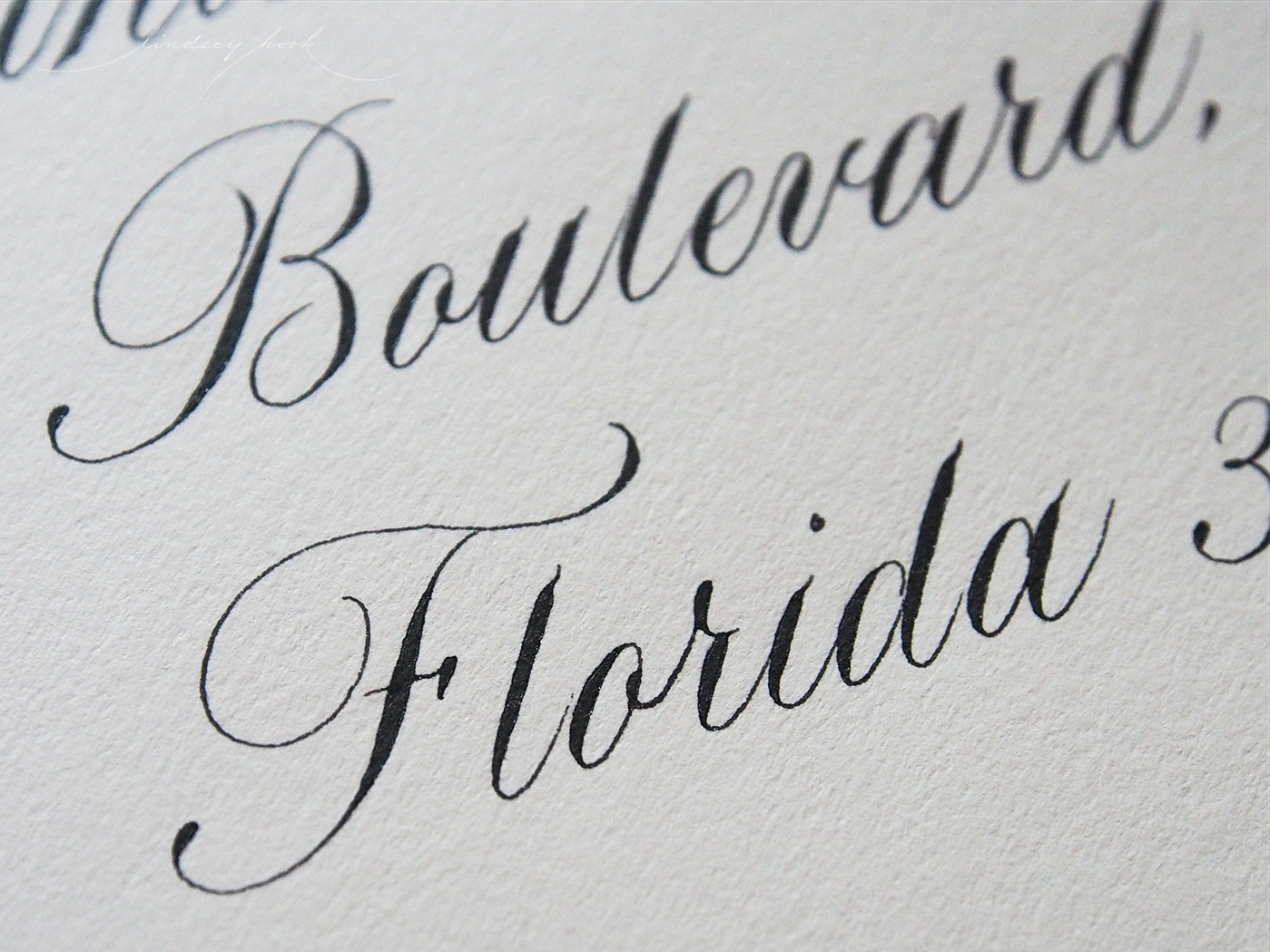 Parfumerie Text Outer Envelopes