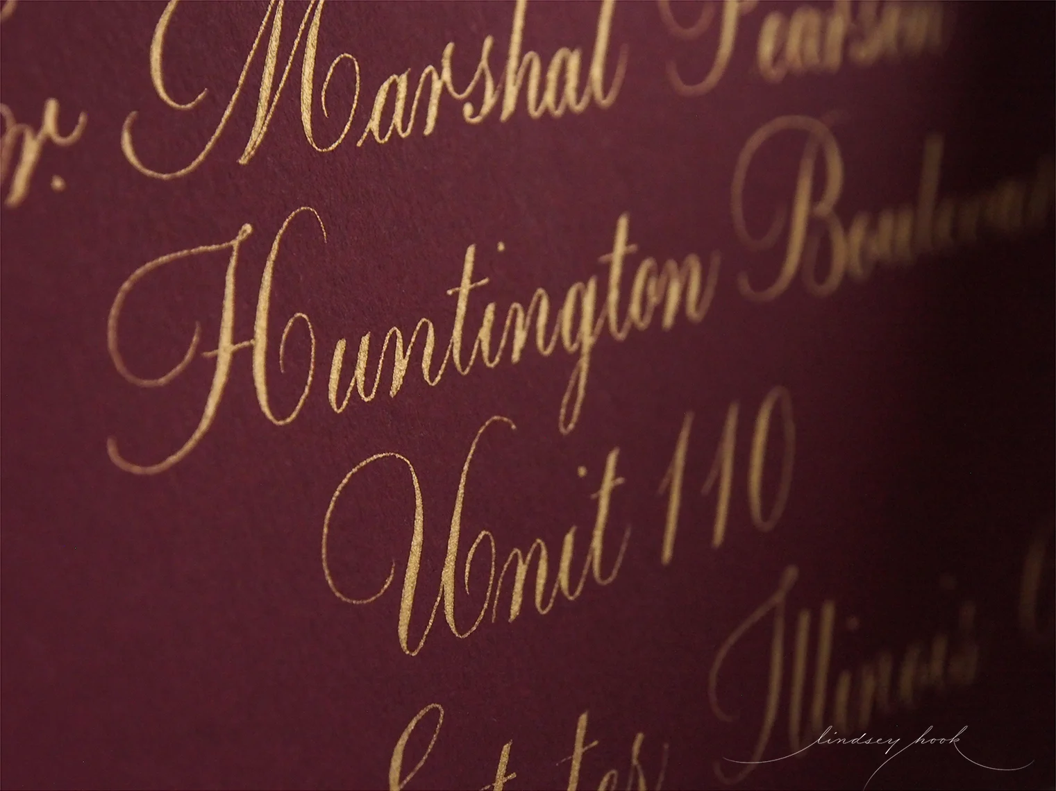 Milton Script Outer Envelope