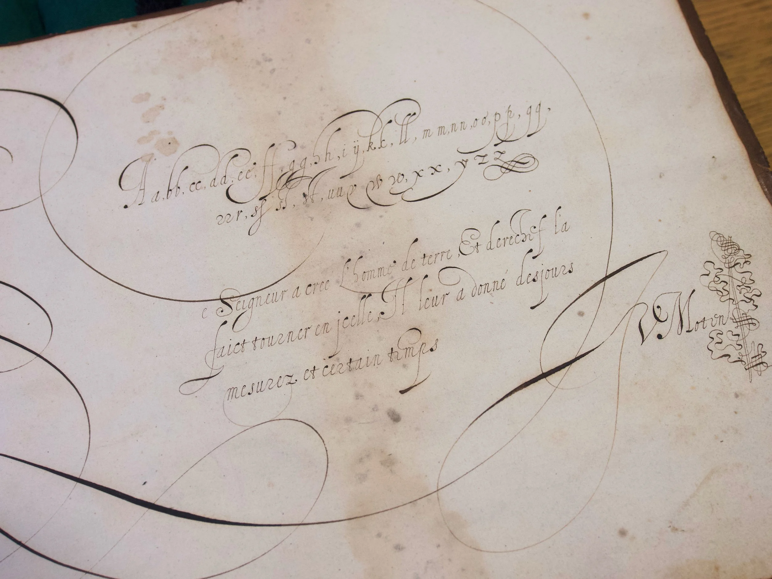 Alphabets and Angles with J. van Moten