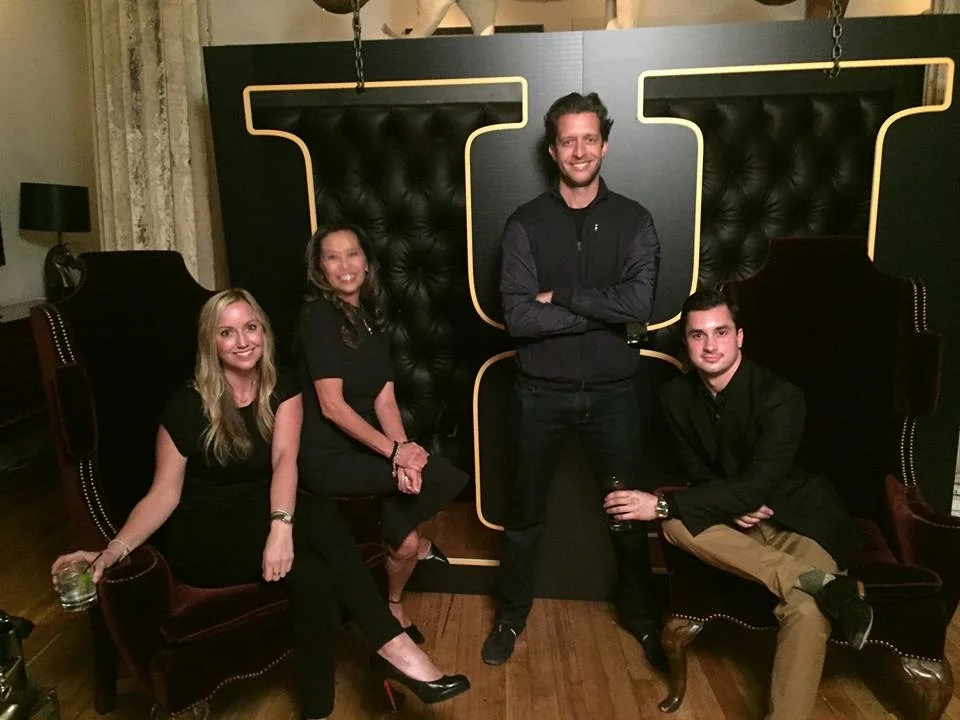 Stacia Wickland, Nancy Ng, Franck Costa and Tyler Mende at the Harrison VIP event.
