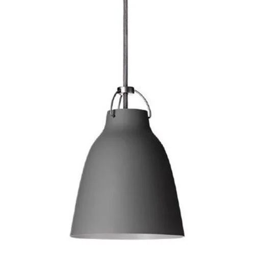 Lightyears-Caravaggio matte gray pendant light.