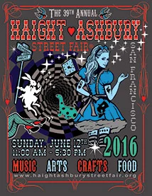 Haight-Ashbury Street Fair This Sunday, June 12th