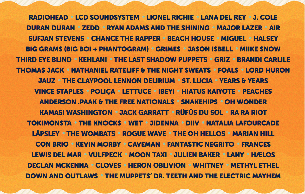 Click here for entertainment lineup.