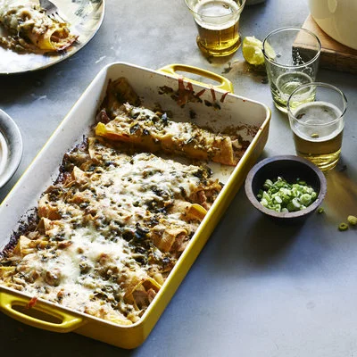 Rave Recipe: Green Chili Chicken Enchiladas