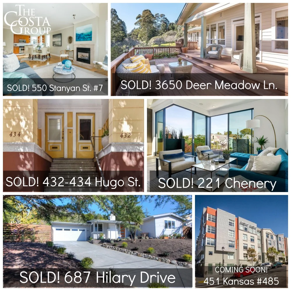 Recent sales and coming soon properties at a glance. More details below!