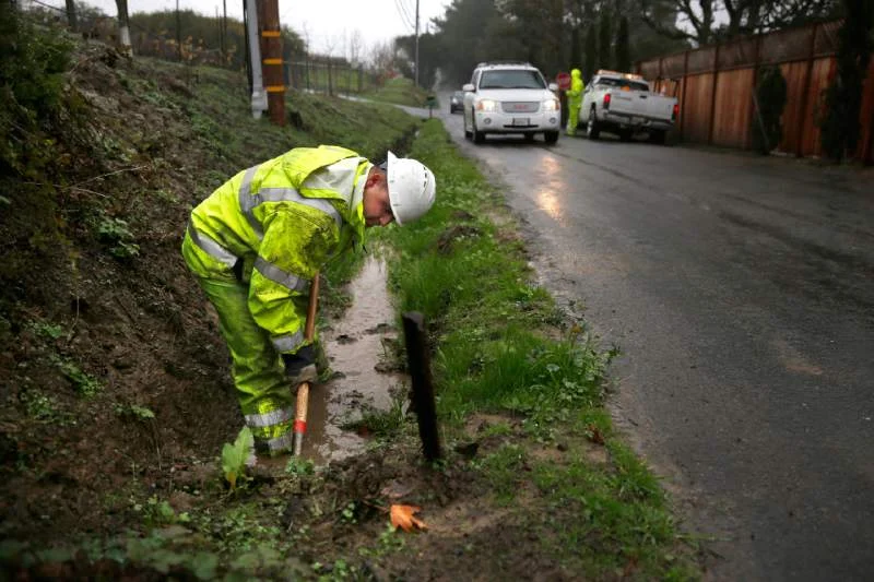 Marin County Preparing For Winter Storms