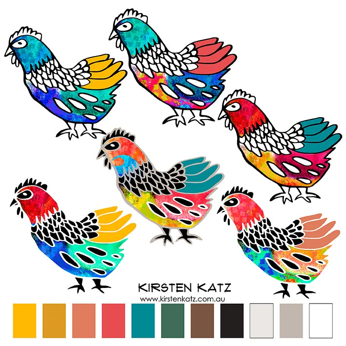 Playing with colour, texture and effects