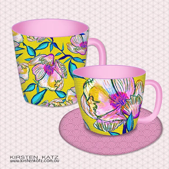 Coffee Mug and Tea Cup Set product design concepts