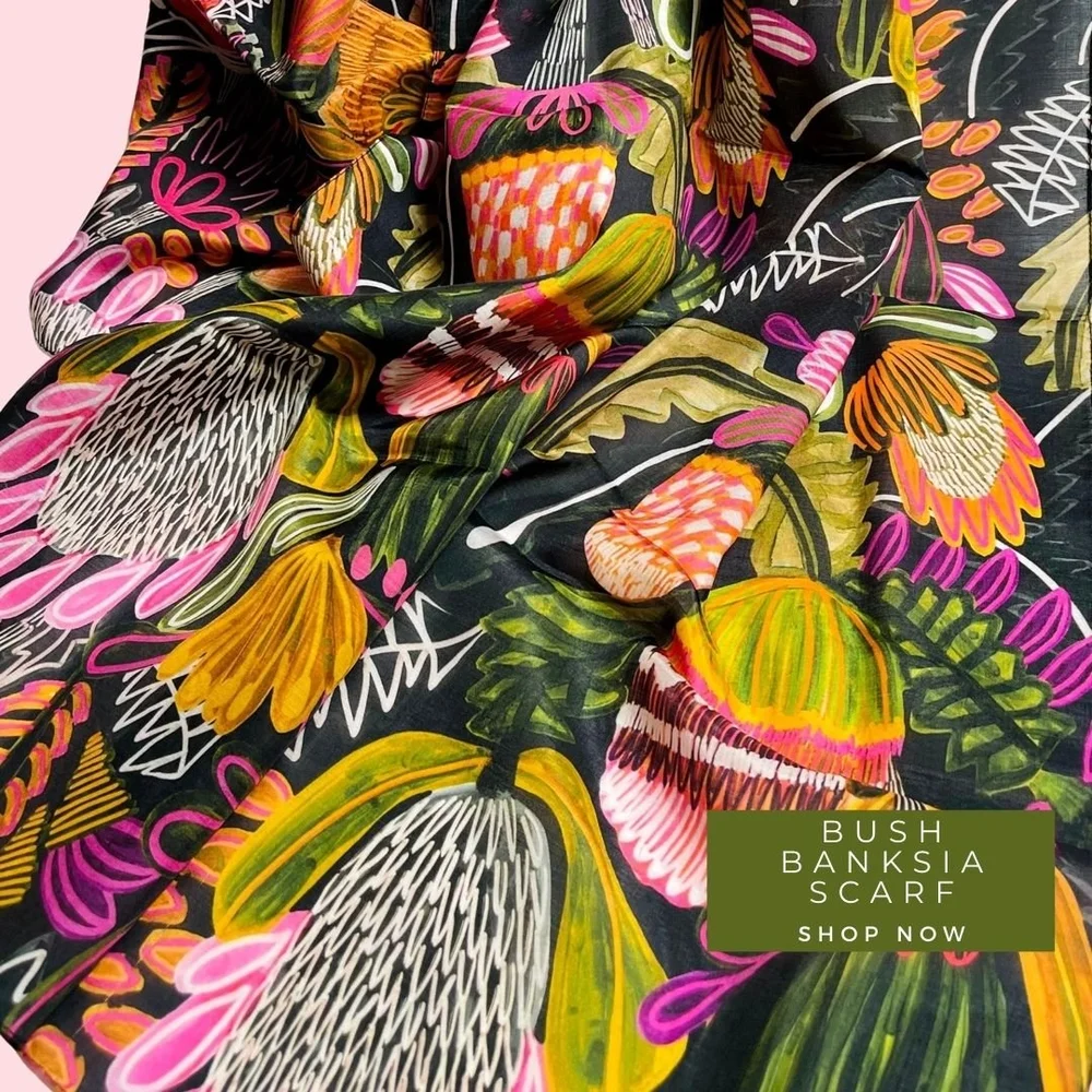 Bush Banksia Scarf