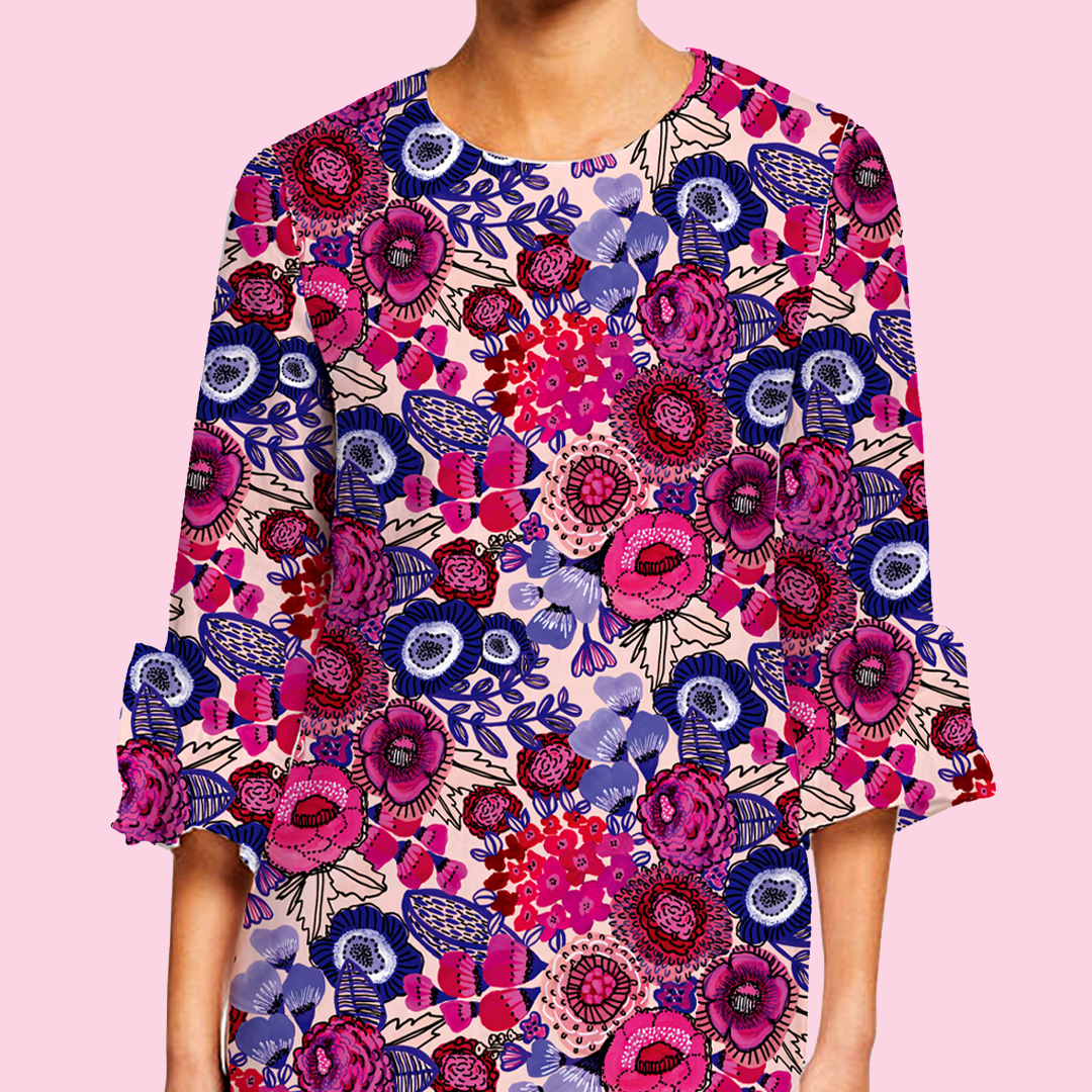 Daniela's Garden Fabric Design