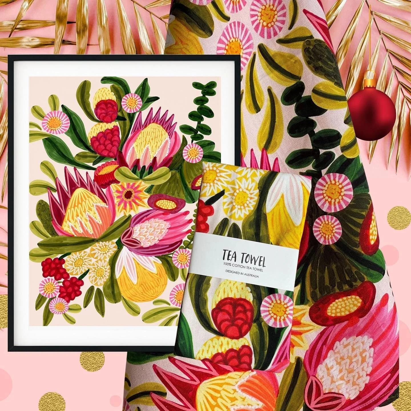 Looking for a thoughtful gift or a stylish home update? 🌸🎁
Meet our new Botanical Gift Sets &ndash; each one pairs a fine art wall print with a matching designer tea towel.

Beautifully coordinated, artfully designed, and inspired by Australian flo