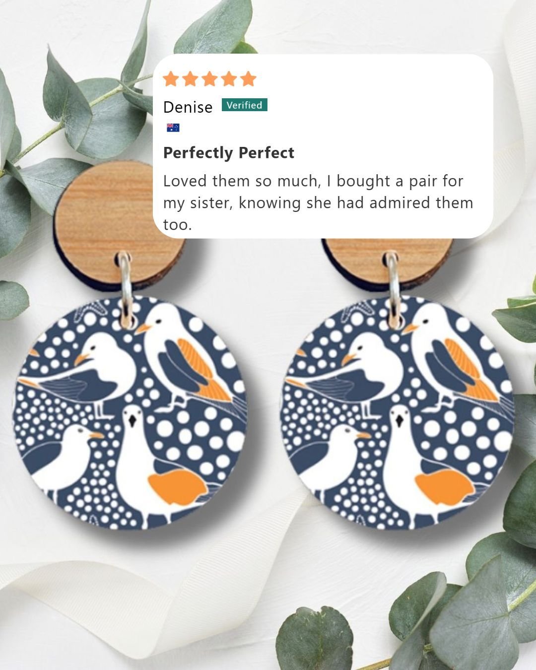 Looking for a gift that actually means something?
These earrings have a way of sparking smiles and stories &mdash; whether it&rsquo;s a birthday surprise, a &ldquo;just because&rdquo; moment, or a personal treat 💝

What makes them special?

✨ Artist