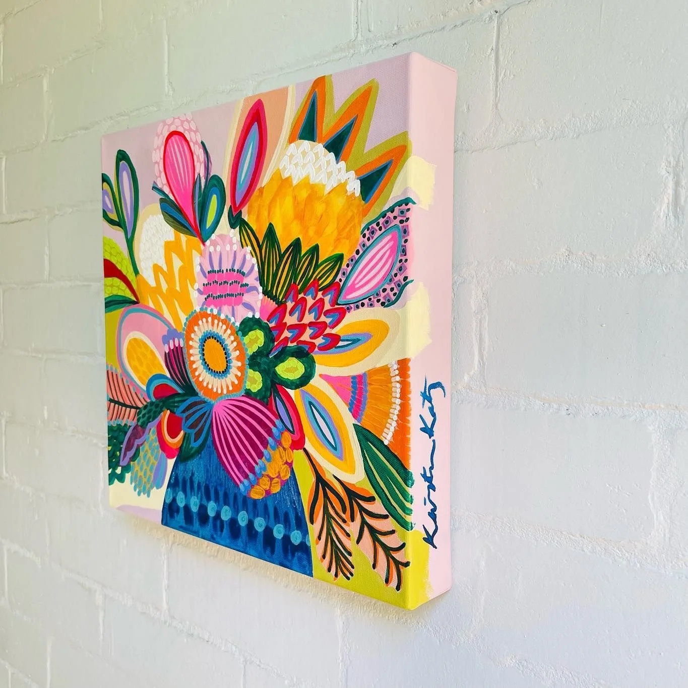 🎨 Exciting news for art collectors and lovers of original work...

Here&rsquo;s a little peek at one of my new paintings 🌸
I&rsquo;ve started releasing a curated selection of original hand-painted artworks &mdash; and I&rsquo;m so excited to share 