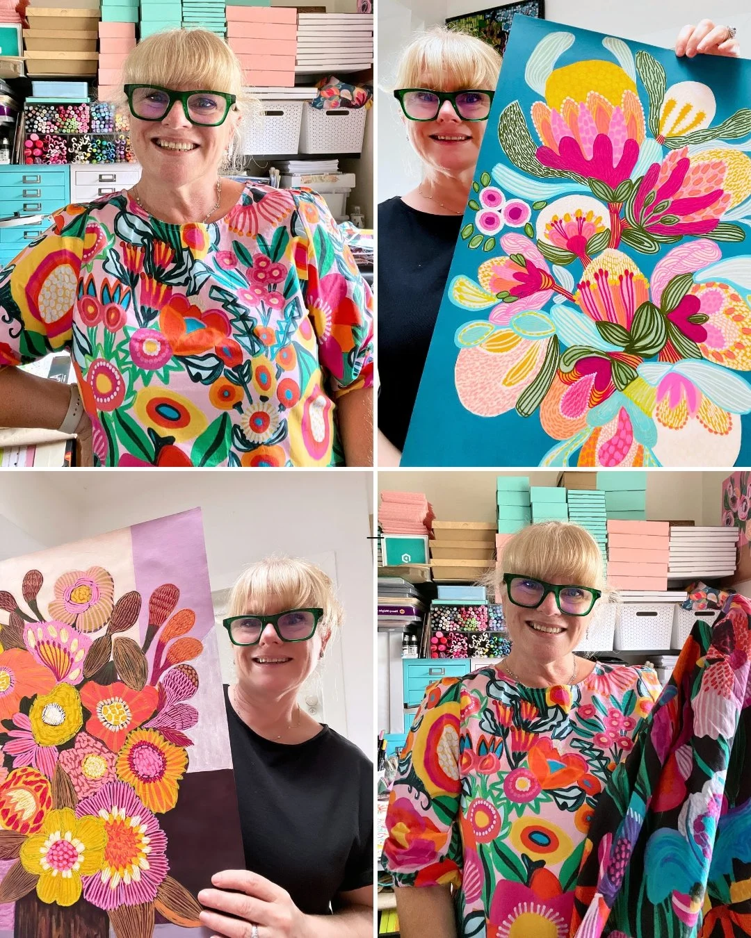 Kirsten Katz Australian artist and textile designer