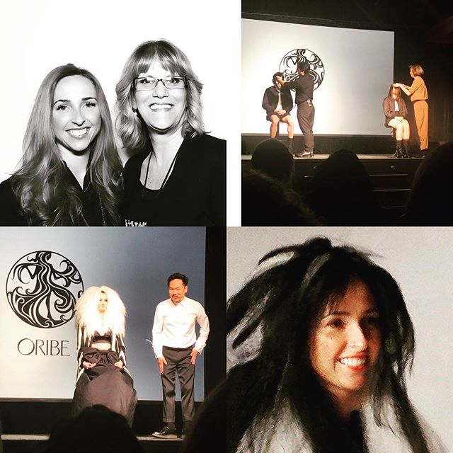 What a fun day learning from the Oribe crew! Shows and classes are always inspiring and give you the tools to take back to the salon and put your own creative spin on it. #oribeobsessed #371style #hair #lifeofastylist