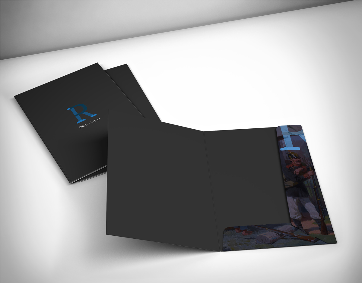 Auction folder design