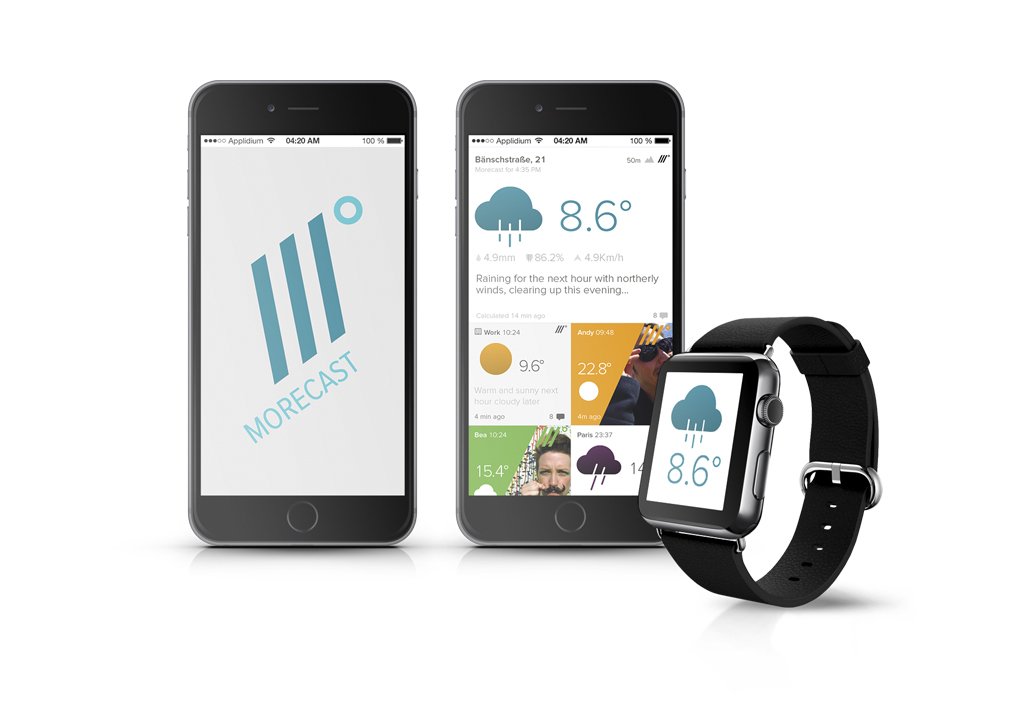 App screens