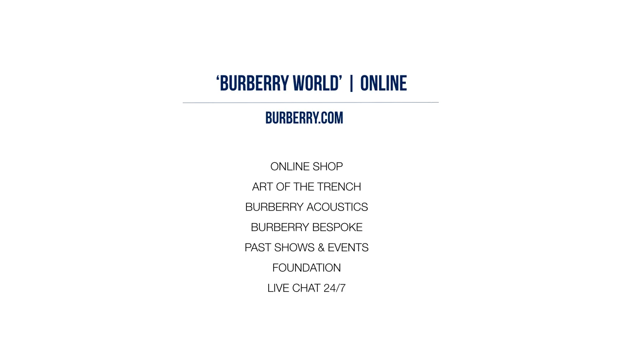 burberry online chat