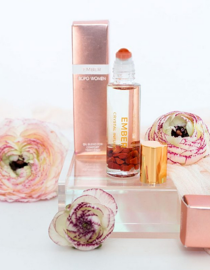 crystal perfume roller by 'bopo women'