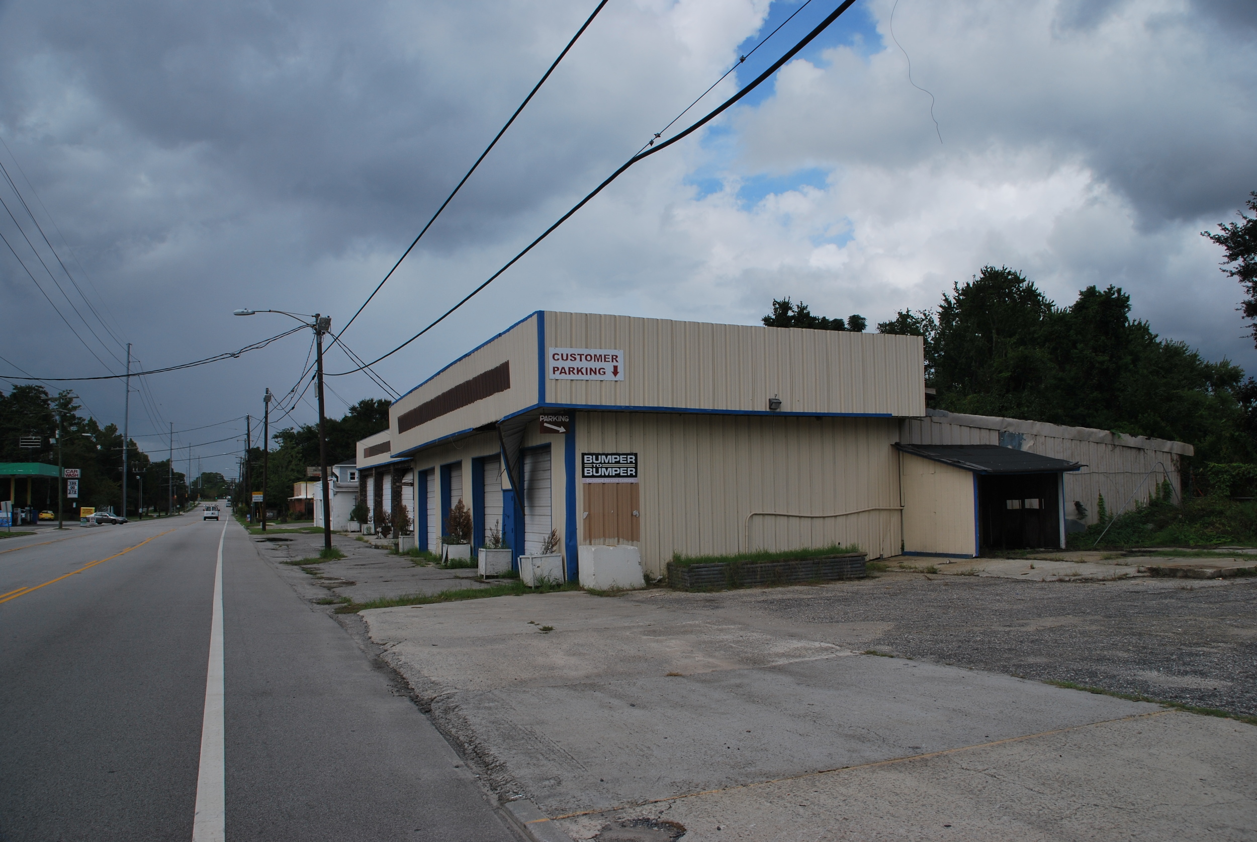 Existing building as it currently stands. 