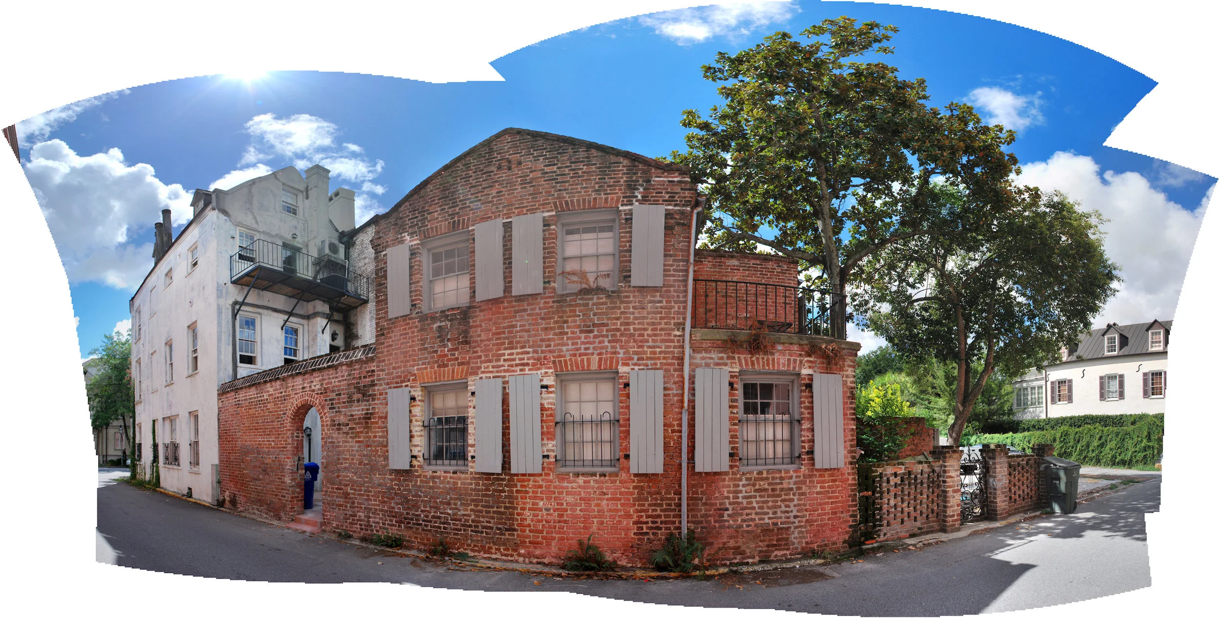 1 Elliot St is a brick out-building associated with the property. 
